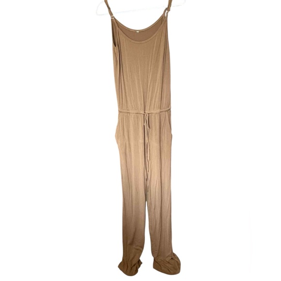 Elegant Tan Jumpsuit - Picture 1 of 2